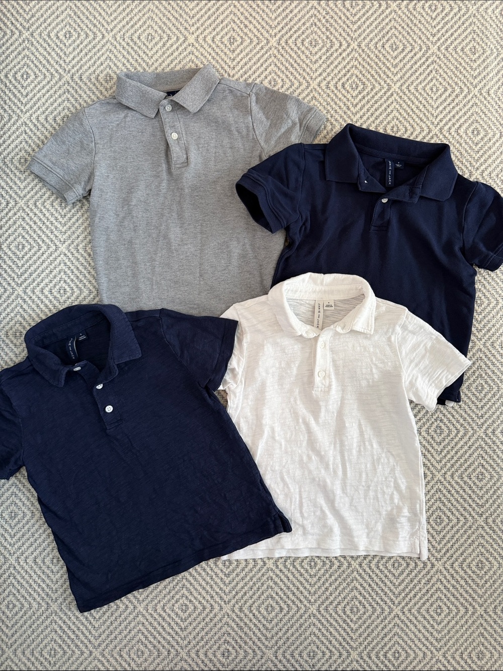 Janie and Jack 4T Polo Bundle